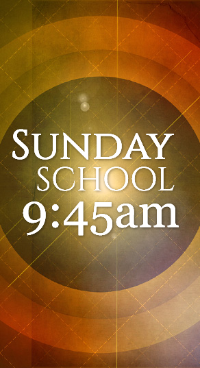 Sunday School | Sundays at 9:45am